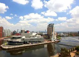 Panorama in Manchester  Auf Klassenfahrt mit HEROLÉ: Panorama in Manchester.