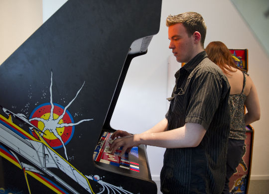 Computerspielmuseum in Berlin  Auf Klassenfahrt mit HEROLÉ: Computerspielmuseum in Berlin.