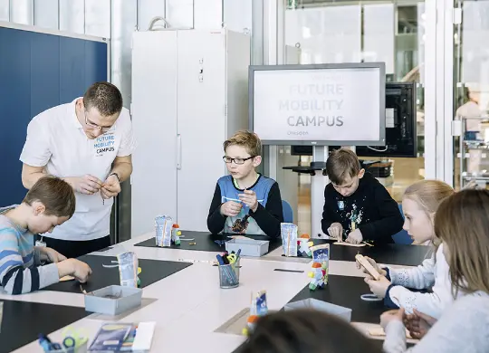 Auf Klassenfahrt mit HEROLÉ: BNE Future Mobility Campus Schülerlabor der Gläsernen Manufaktur in Dresden