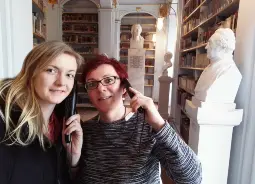 Auf Klassenfahrt mit HEROLÉ: Reiseexperten Isabelle und Manuela in Weimar