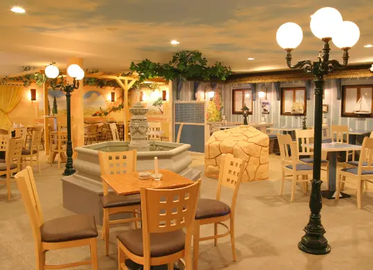 Auf Klassenfahrt mit HEROLÉ: Restaurant im EUROVILLE Naumburg