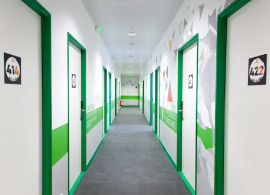 Auf Klassenfahrt mit HEROLÉ: St. Christophers Inn Gare du Nord in Paris.