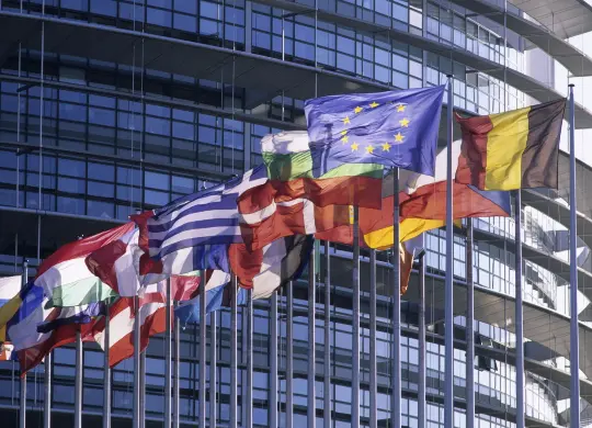 Auf Klassenfahrt mit HEROLÉ: Europaparlament in Straßburg.