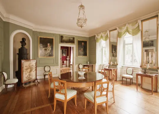 Auf Klassenfahrt mit HEROLÉ: Wittumspalais - Tafelrundenzimmer in Weimar