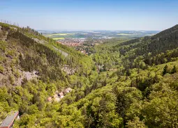 Blick über den Harz Auf Klassenfahrt mit HEROLÉ: Blick über den Harz