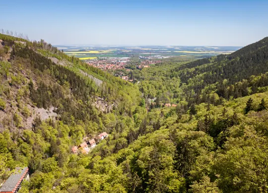 Blick über den Harz Auf Klassenfahrt mit HEROLÉ: Blick über den Harz