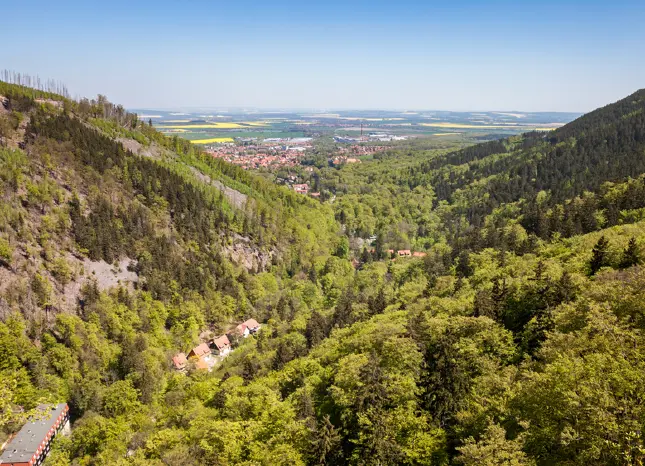 Blick über den Harz Auf Klassenfahrt mit HEROLÉ: Blick über den Harz