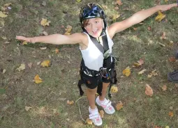 Klettern in der Rhön  Auf Klassenfahrt mit HEROLÉ: Klettern in der Rhön.