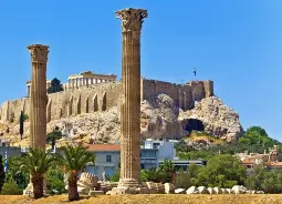Akropolis in Athen  Auf Klassenfahrt mit HEROLÉ: Akropolis in Athen.
