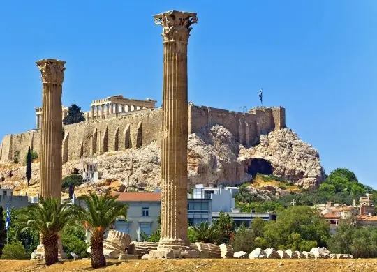 Auf Klassenfahrt mit HEROLÉ: Akropolis in Athen.
