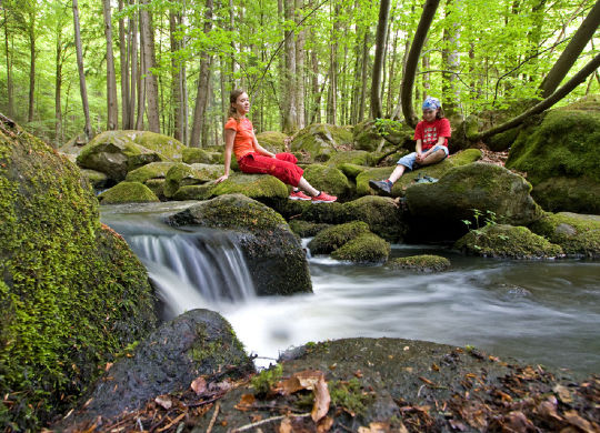 Wandern im Naturschutzgebiet „Hölle“ im bayerischen Wald Auf Klassenfahrt mit HEROLÉ: Wandern im Naturschutzgebiet „Hölle“ im bayerischen Wald.