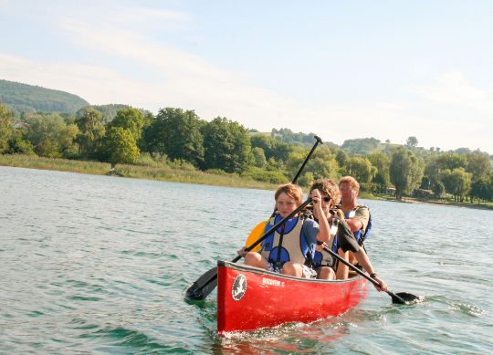 Kanutour am Bodensee Auf Klassenfahrt mit HEROLÉ: Kanutour am Bodensee.