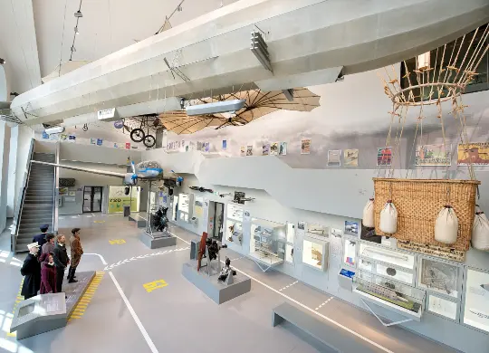 Auf Klassenfahrt mit HEROLÉ: Verkehrsmuseum, die neue Ausstellung Luftfahrt in Dresden