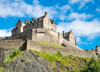 Auf Klassenfahrt mit HEROL&Eacute;: Edinburgh Castle in Edinburgh.