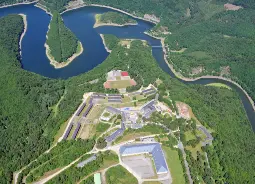 Auf Klassenfahrt mit HEROLÉ: Luftbild in der Eifel.