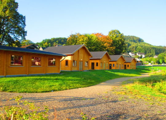 Auf Klassenfahrt mit HEROLÉ: Nabedi-Camp Blockhütten in der Eifel.