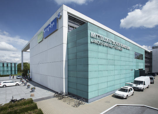 Klassenfahrten Erfurt - Mitteldeutscher Rundfunk Klassenfahrten Erfurt - Gebäude des Mitteldeutschen Rundfunks