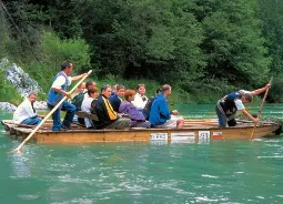 Auf Klassenfahrt mit HEROLÉ: Floßfahrt Dunajec in Krakau.