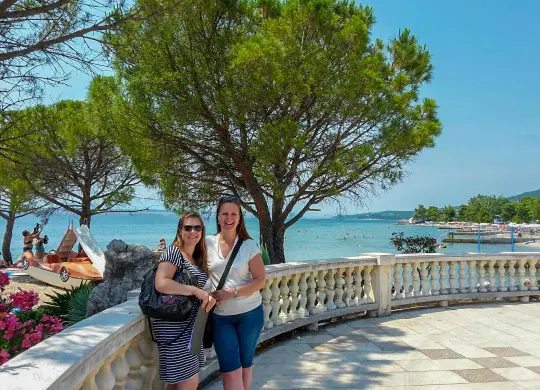 Auf Klassenfahrt mit HEROLÉ: Reiseexperten in der Kvarner Bucht.