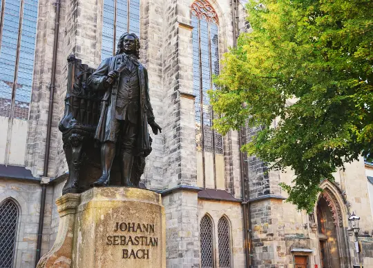 Auf Klassenfahrt mit HEROL&Eacute;: Johann-Sebastian-Bach in Leipzig.
