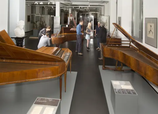 Auf Klassenfahrt mit HEROL&Eacute;: Museum f&uuml;r Musikinstrumente in Leipzig.