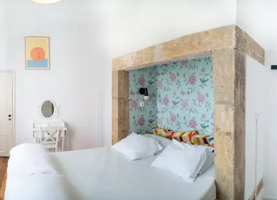 Klassenfahrten Lissabon - Safestay Lisbon Doppelzimmer Auf Klassenfahrt mit HEROLÉ: Lissabon - Safestay Lisbon Unterbringungsbeispiel Lehrer