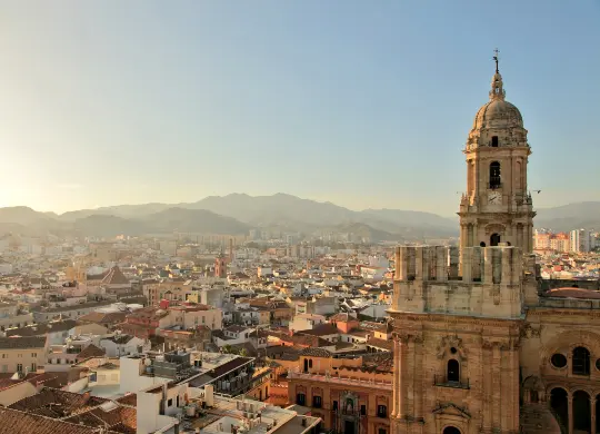 Auf Klassenfahrt mit HEROLÉ: Kathedrale in Málaga.