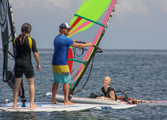 Wassersportprogramm an der Nordsee  Auf Klassenfahrt mit HEROLÉ: Wassersportprogramm an der Nordsee.
