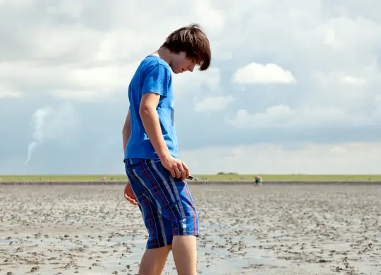 Auf Klassenfahrt mit HEROLÉ: Wattmeer an der Nordsee.