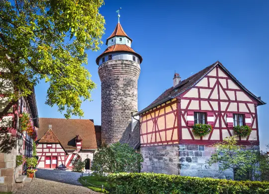 Auf Klassenfahrt mit HEROLÉ: Kaiserburg in Nürnberg.