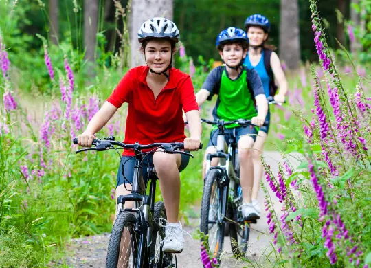 Auf Klassenfahrt mit HEROL&Eacute;: Fahrradausleihe in Prignitz.