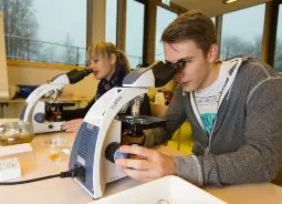 Mikroskopieren im Naturerbe Zentrum Rügen Auf Klassenfahrt mit HEROLÉ: Projekttag im Naturerbe Zentrum auf Rügen
