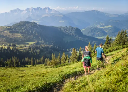 Wanderung im Salzburger Land  Auf Klassenfahrt mit HEROLÉ: Wanderung im Salzburger Land.