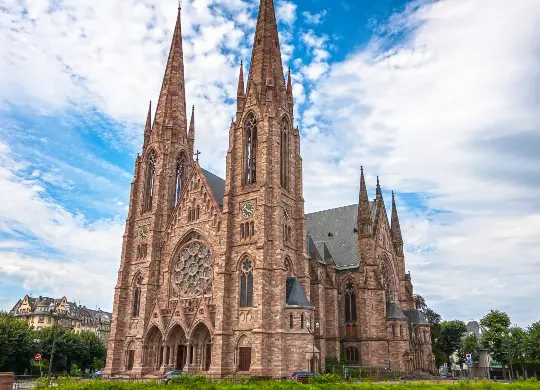 Auf Klassenfahrt mit HEROLÉ: Kathedrale in Straßburg.