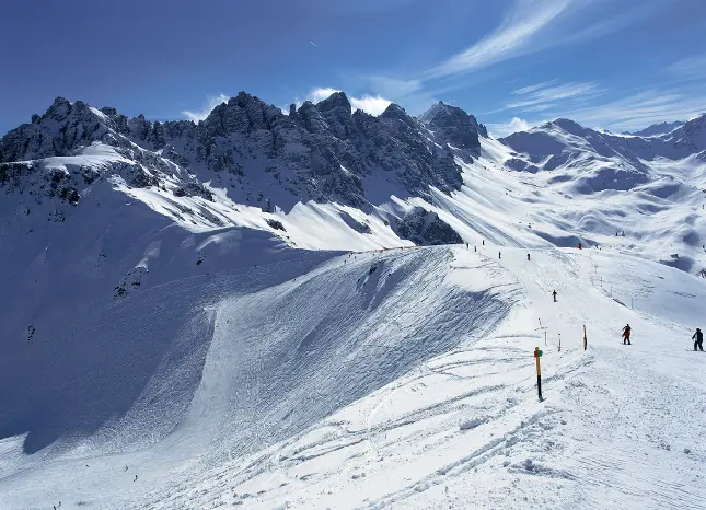 Auf Klassenfahrt mit HEROLÉ: Berge im Stubaital.