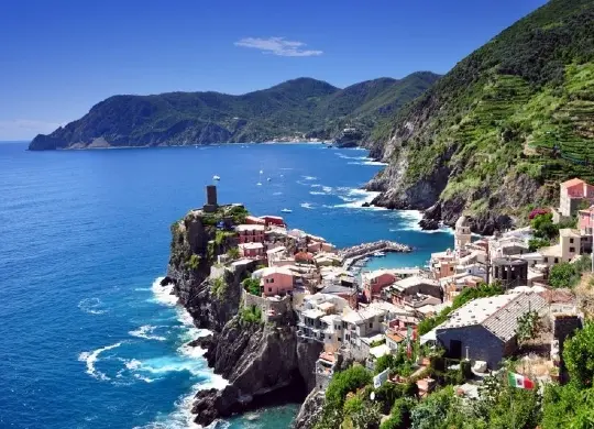 Vernazza in Cinque Terre in der Toskana Auf Klassenfahrt mit HEROLÉ: Vernazza in Cinque Terre in der Toskana.