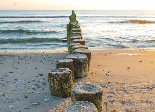 Sonnenaufgang am Meer auf Usedom Auf Klassenfahrt mit HEROLÉ: Sonnenaufgang am Meer auf Usedom.