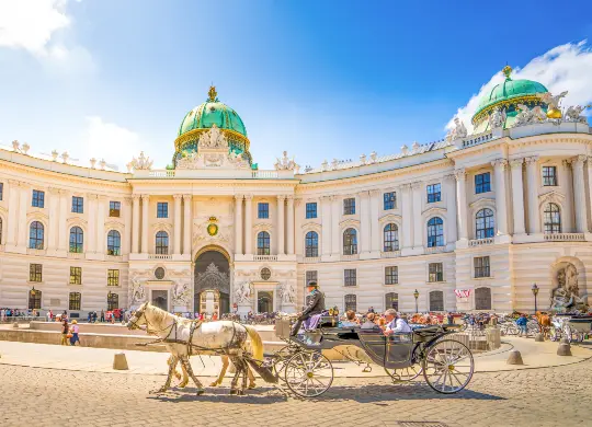 Auf Klassenfahrt mit HEROLÉ: Hofburg in Wien.