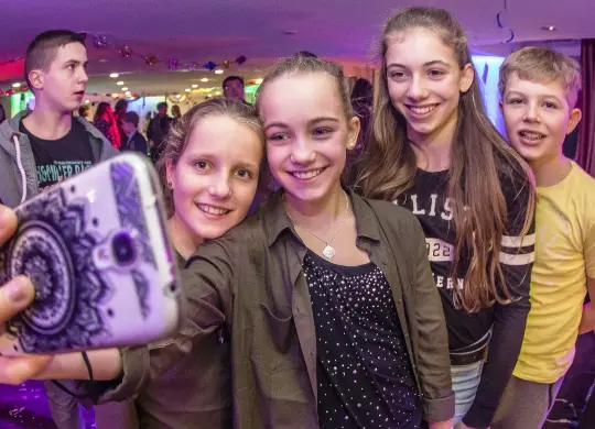 Auf Klassenfahrt mit HEROLÉ: Kinder bei der Klassenparty DJH Bollendorf Eifel