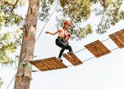 Auf Klassenfahrt mit HEROLÉ: Kletteraktion Outdoorschmiede Lüneburger Heide