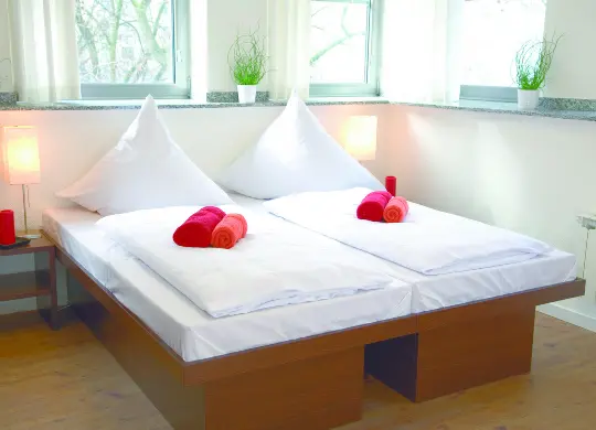 Auf Klassenfahrt mit HEROLÉ: Doppelzimmer im Hostel Köln