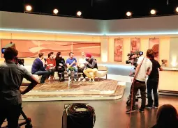 Auf Klassenfahrt mit HEROLÉ: Schüler beim TV Workshop in Köln