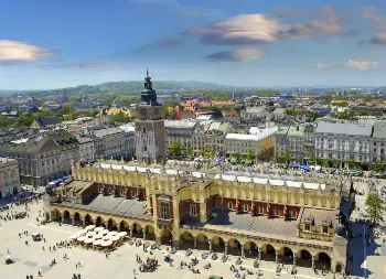 Auf Klassenfahrt mit HEROLÉ: Tuchhallen in Krakau.