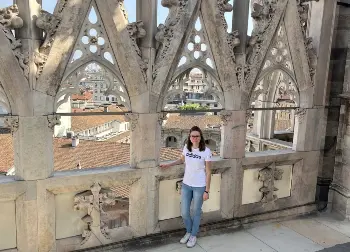 Kundenberaterin Luise Rothmann Auf Klassenfahrt mit HEROLÉ: Unsere Kundenberaterin Luise Rothmann in Mailand