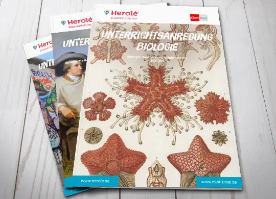 HEROLÉ Lehrerleitfäden Auf Klassenfahrt mit HEROLÉ: Lehrerleitfäden mit wertvollen Unterrichtsanregungen