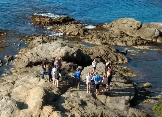 Auf Klassenfahrt mit HEROLÉ: Schüler beim Projekttag Meeresbiologie in Katalonien