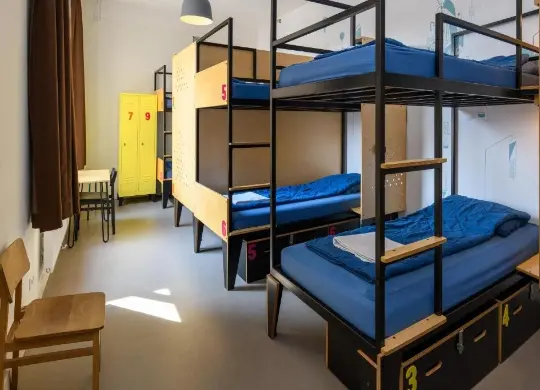 Auf Klassenfahrt mit HEROLÉ: Mehrbettzimmer im Stayokay Utrecht Centrum