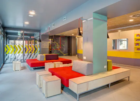 MEININGER Milano Garibaldi Auf Klassenfahrt mit HEROLÉ: Foyer MEININGER Milano Garibaldi