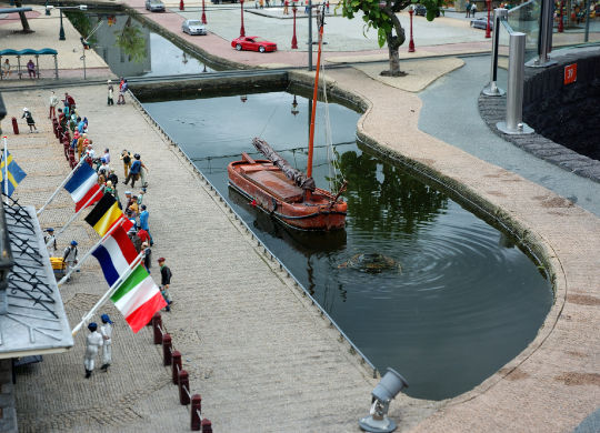 Miniaturstadt Madurodam in Den Haag Auf Klassenfahrt mit HEROLÉ: Miniaturstadt Madurodam in Den Haag.