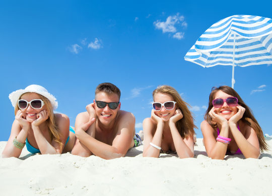 Baden an der Nordsee Auf Klassenfahrt mit HEROLÉ: Baden an der Nordsee.